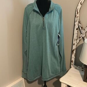 NWT Margaritaville men’s 1/4 zip pullover